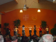 Tivola's Welt - Bildergalerie Neuendorfer Dorffest im Jahr 2003 - Beatabend mit der Gruppen The Jets, Sperrstund und Sohlmen