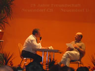 Tivola's Welt - Bildergalerie Neuendorfer Dorffest im Jahr 2003 - Beatabend mit der Gruppen The Jets, Sperrstund und Sohlmen