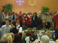 Tivola's Welt - Bildergalerie Neuendorfer Dorffest im Jahr 2003 - Beatabend mit der Gruppen The Jets, Sperrstund und Sohlmen