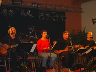 Tivola's Welt - Bildergalerie Neuendorfer Dorffest im Jahr 2003 - Beatabend mit der Gruppen The Jets, Sperrstund und Sohlmen