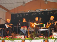 Tivola's Welt - Bildergalerie Neuendorfer Dorffest im Jahr 2003 - Beatabend mit der Gruppen The Jets, Sperrstund und Sohlmen