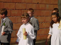 Tivola's Welt - Bildergalerie Kommunion in Neuendorf im Jahr 2003