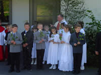 Tivola's Welt - Bildergalerie Kommunion in Neuendorf im Jahr 2003