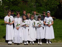Tivola's Welt - Bildergalerie Kommunion in Neuendorf im Jahr 2003