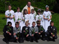 Tivola's Welt - Bildergalerie Kommunion in Neuendorf im Jahr 2003