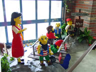 Tivola's Welt - Bildergalerie Kurztripp ins Legoland nach Günzburg mit Übernachtung in der Pension in Augsburg im Jahr 2005.