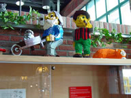 Tivola's Welt - Bildergalerie Kurztripp ins Legoland nach Günzburg mit Übernachtung in der Pension in Augsburg im Jahr 2005.
