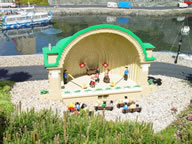 Tivola's Welt - Bildergalerie Kurztripp ins Legoland nach Günzburg mit Übernachtung in der Pension in Augsburg im Jahr 2005.
