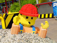 Tivola's Welt - Bildergalerie Kurztripp ins Legoland nach Günzburg mit Übernachtung in der Pension in Augsburg im Jahr 2005.