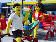 Tivola's Welt - Bildergalerie Kurztripp ins Legoland nach Günzburg mit Übernachtung in der Pension in Augsburg im Jahr 2005.