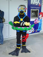 Tivola's Welt - Bildergalerie Kurztripp ins Legoland nach Günzburg mit Übernachtung in der Pension in Augsburg im Jahr 2005.