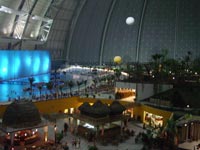 Tivola's Welt - Bildergalerie Kurztripp ins Erlebnisbad Tropical Island mit zwei Übernachtung im Landhotel Krausnick im Jahr 2005.