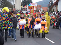 Tivola's Welt - Bildergalerie Faschingsumzug am 26.02.2006 in Langenprozelten