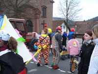Tivola's Welt - Bildergalerie Faschingsumzug am 26.02.2006 in Langenprozelten