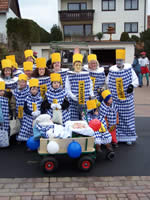 Tivola's Welt - Bildergalerie Faschingsumzug am 28.02.2006 in Neuendorf